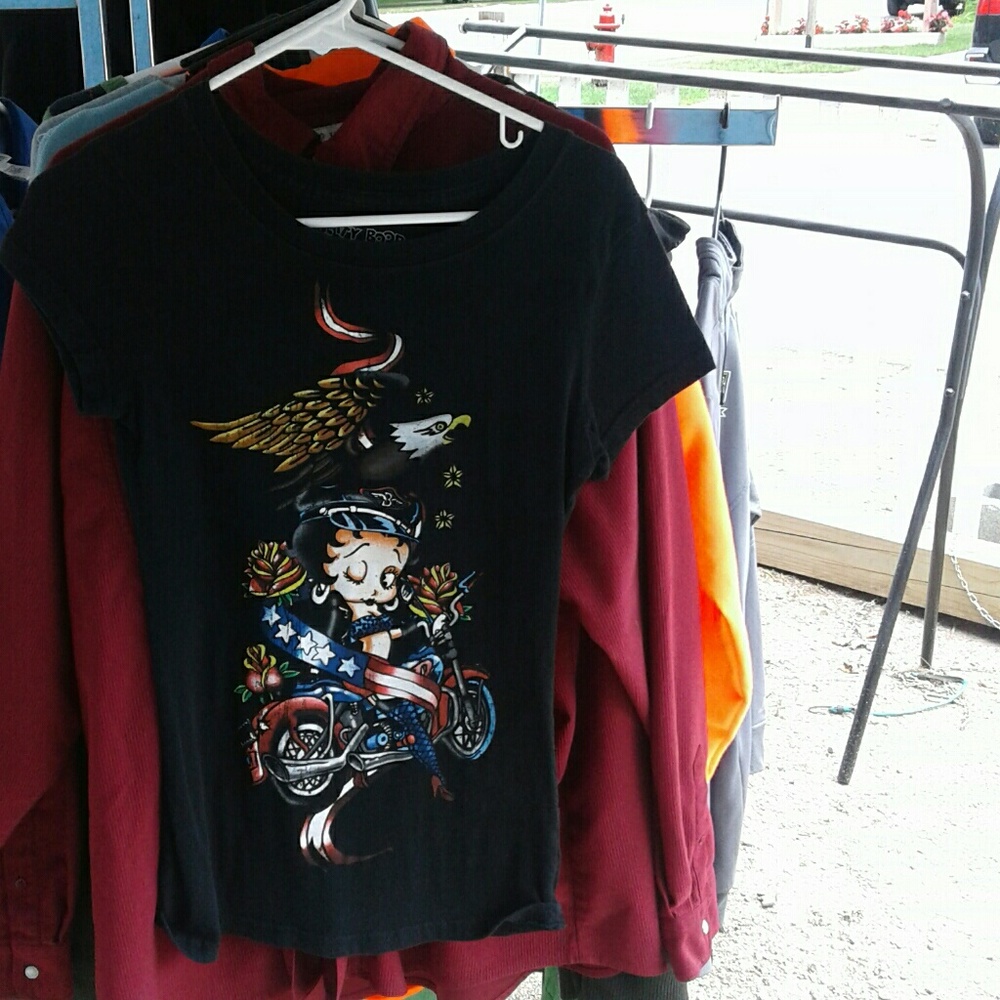 Eagle Betty Boop tee